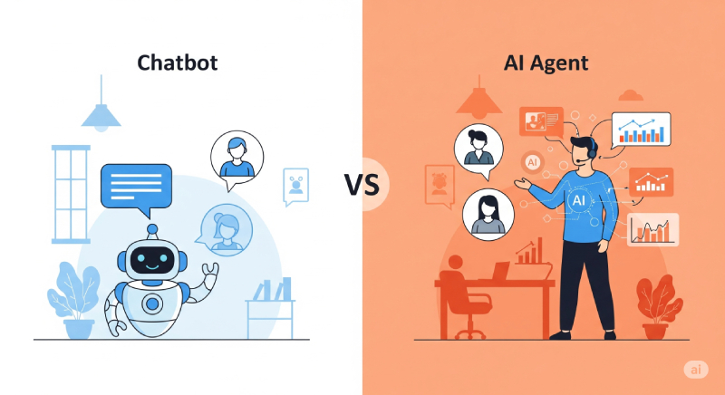 AI v zákazníckej podpore: chatbot vs. AI agent – aký je rozdiel?