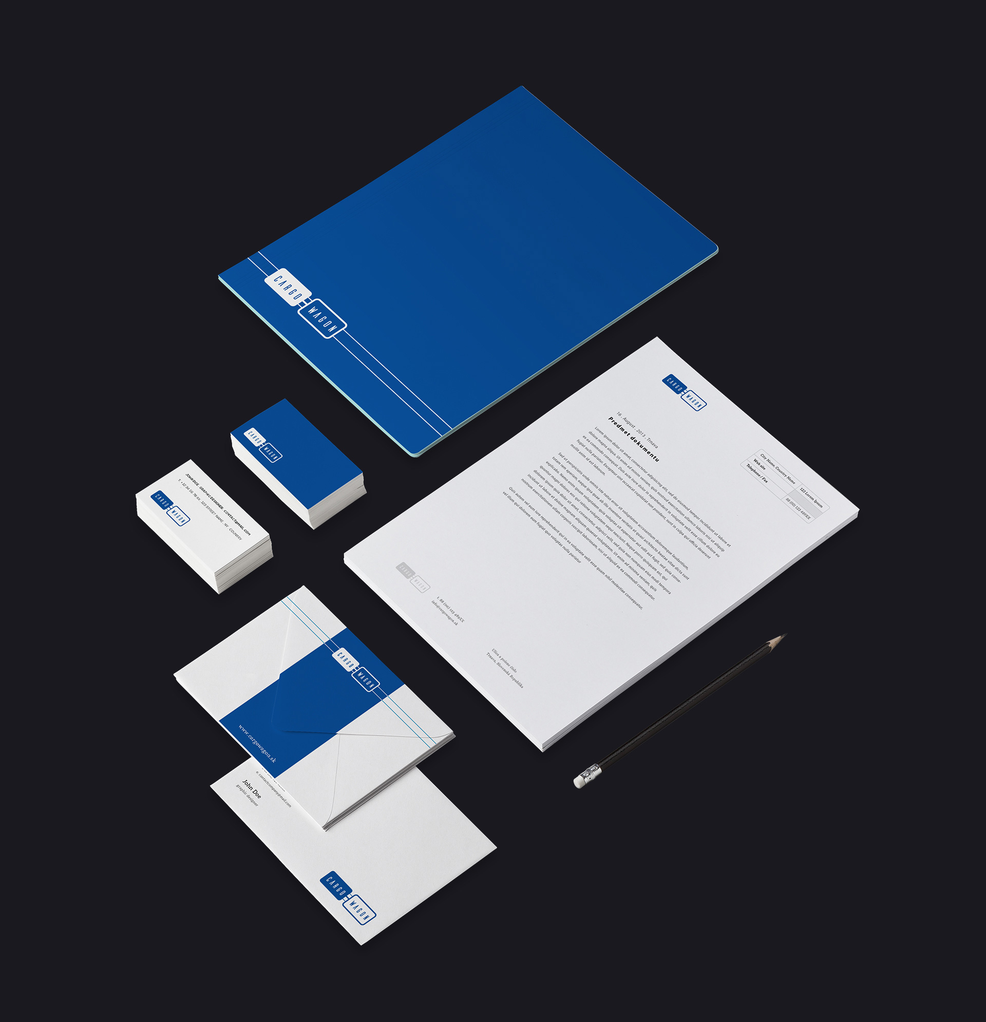 cargo wagon branding