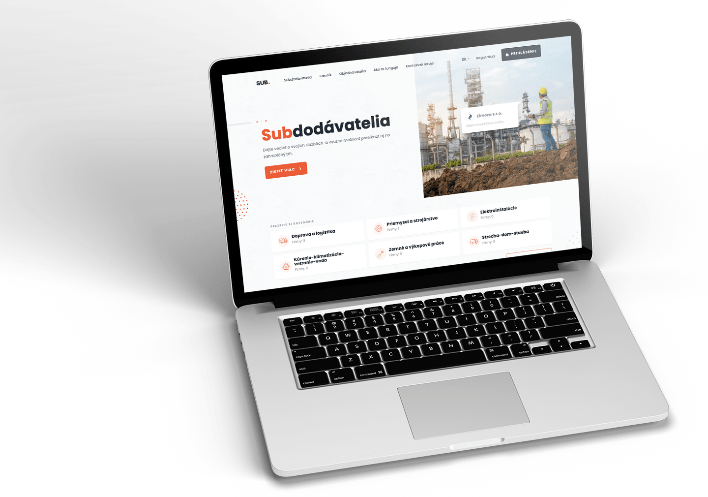 subkontrakt web